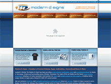 Tablet Screenshot of moderndesigns.net